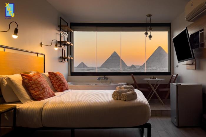 Jacuzzi Studio By The Historic Pyramids Apt3