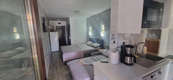 Studio Complex Alfa&Beta Saturn la parter cu terasa