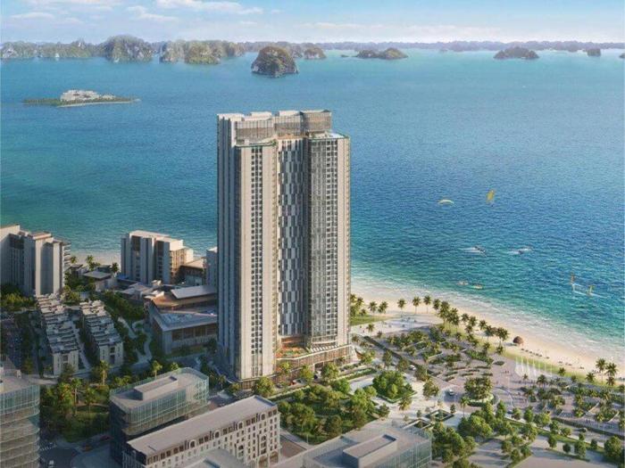 Căn hộ 2PN view biển Alacarte Hạ Long, bể bơi vô cực