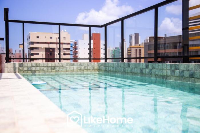 Prédio em Manaíra com Varanda & Piscina