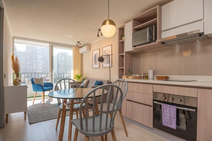 HOM I Acogedor Dpto 1D1B Santiago Centro