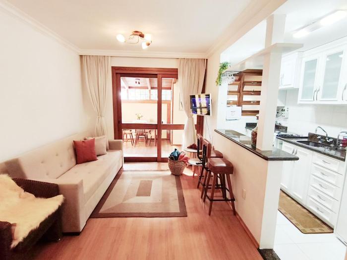 No Centro de Gramado, 5 min a pé da Rua Coberta!