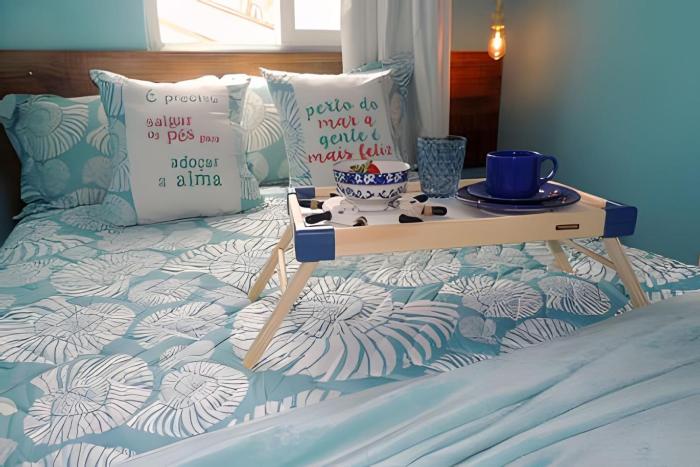 Stúdio inteiro climatizado próximo a praia - ambiente familiar