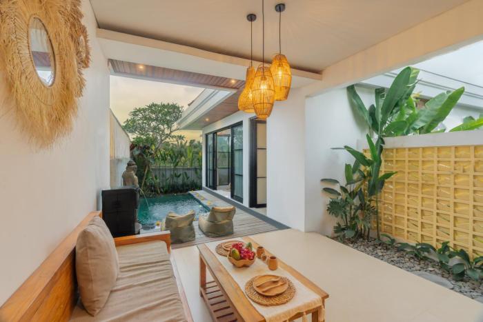 The Nugraha Ubud Private Pool Villa with Rice Field View