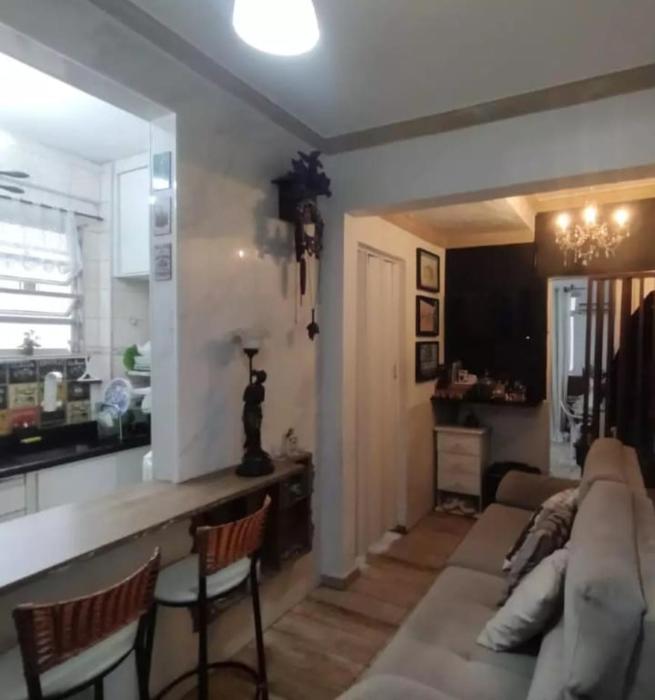 Lindo apto frente mar em região privilegiada de Santos