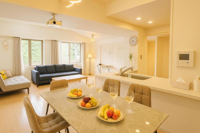 OPEN#신주쿠5분#시부야10분#편의점2분#최대9명#고급홈#침실3#우아한집#114m2#침대5