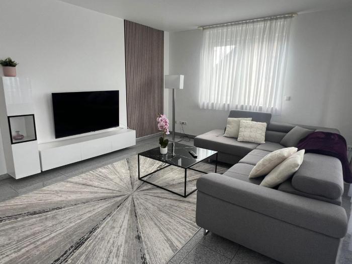 Moderne Wohnung für bis zu 8 Personen mit großem Balkon