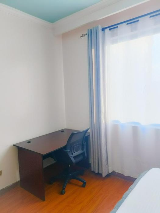 metro living retreat three bedroom apartment with swimming pool, fully equipped gym, ample parking space, and proximity to major shopping malls