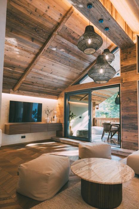 Art of Chalet Alpi mit Sauna und Bergblick