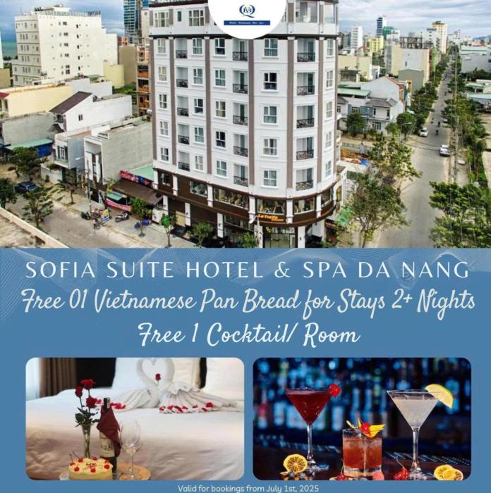 Sofia Suite Hotel & Spa Danang - Free Craft Beer and 20 minute Spa per room