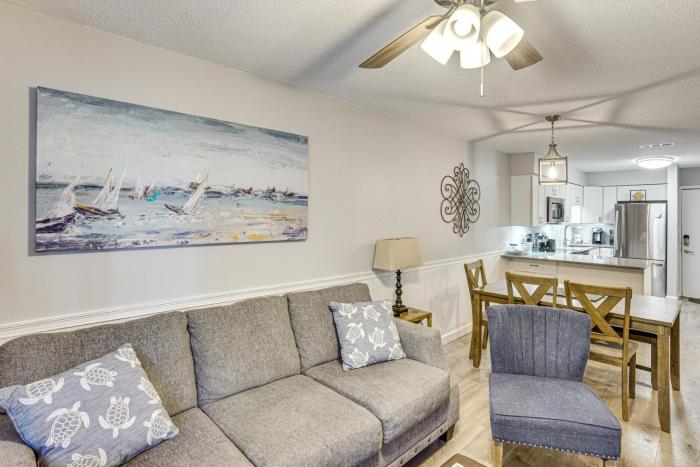 Access to Folly Field Beach and Pools Coastal Condo