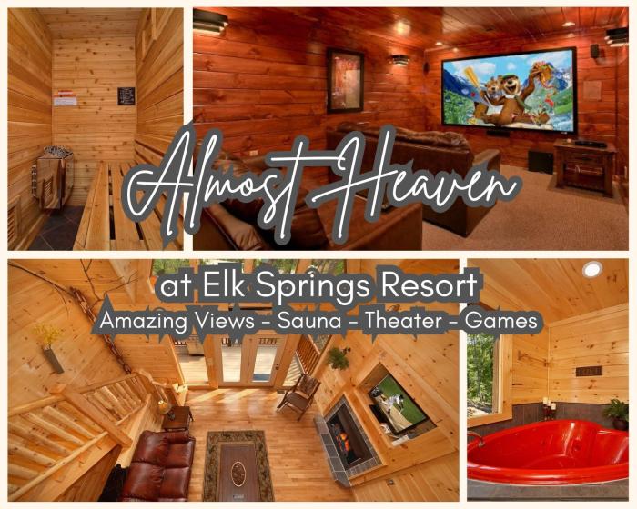 Amazing Views Theater Hot Tub Game Room