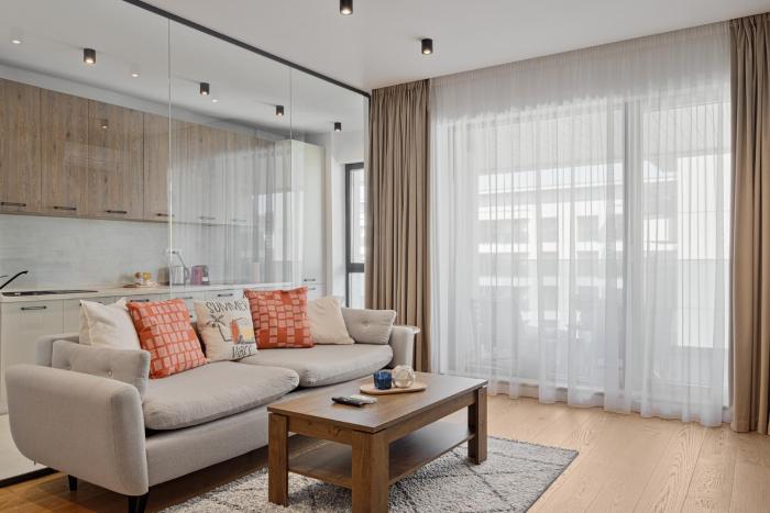 Summer Vibes Nusco City Modern Apartment, Parking, Fast WiFi, Balcony