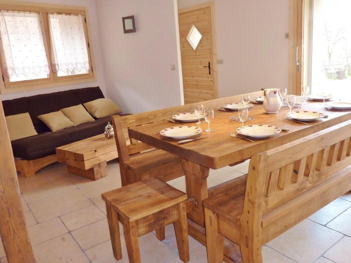 Chalet confortable pour 10 pers à Samoëns avec parking et terrasse - FR-1-815-47