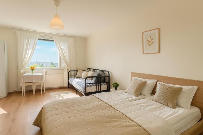 Modern Studio Flat Your Parking Space and Metro Nearby