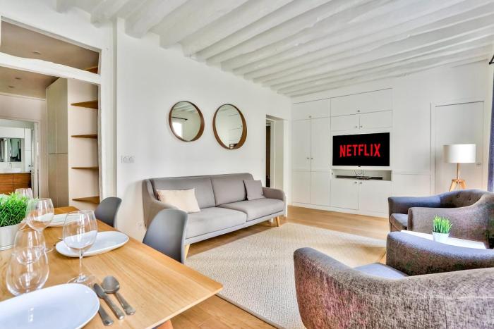 Superbe Appartement Bon marché Saint Germain Free Netflix
