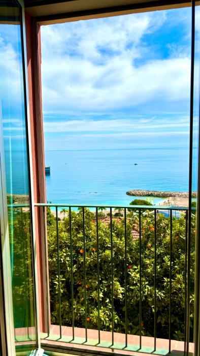 Sea view studio 5 minutes from Monaco and the beach