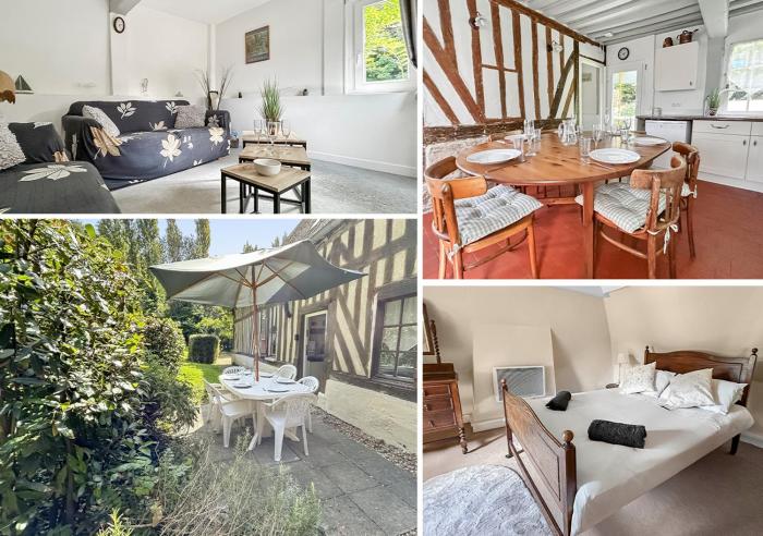 Maison Normande avec Jardin, Parking , Honfleur