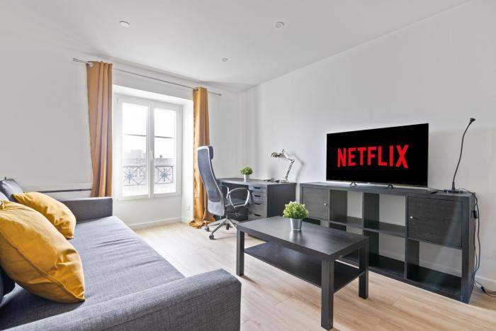 1 Bedroom Apartment Quartier Austerlitz Free Netflix