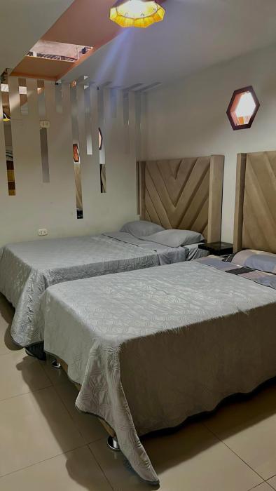 Habitación versátil y acogedora