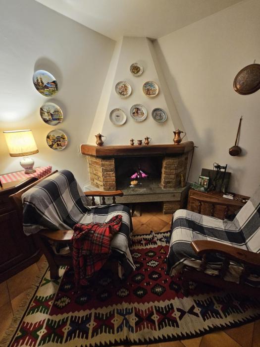 Mountain home with sauna