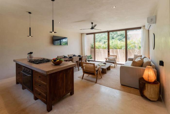 Stylish 2BR Jungle Retreat with Plunge Pool & Rooftop