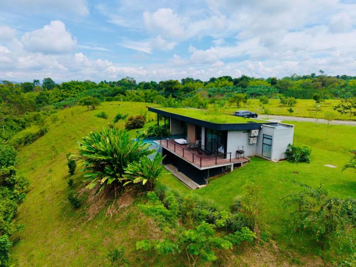 Arquitectura Vanguardista Cerca A Parque del Cafe