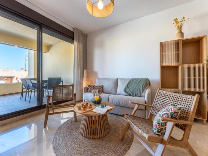 Cosy apartment in Manilva with shared pool