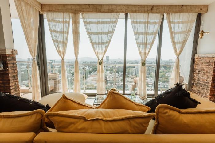 Departamento en piso 16 cerca de la Glorieta de la Minerva