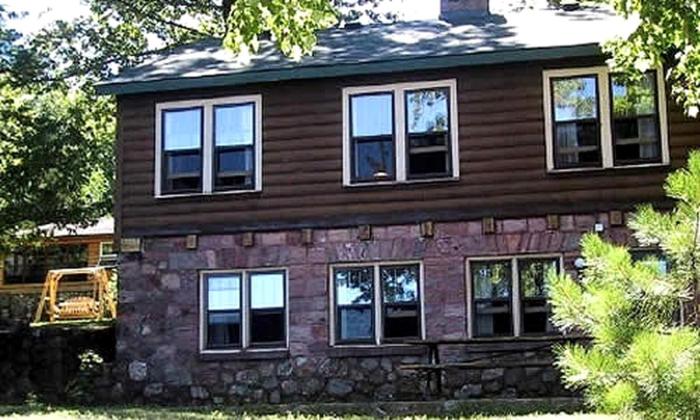 Rustic Two-Story Cabin Rental with Lake Access in Hayward, Wisconsin