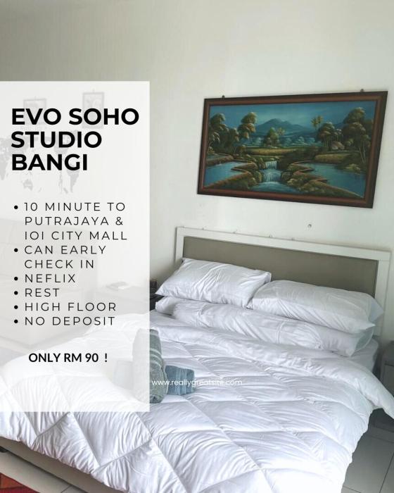 EVO Soho Bangi Netflix putrajaya early check-in