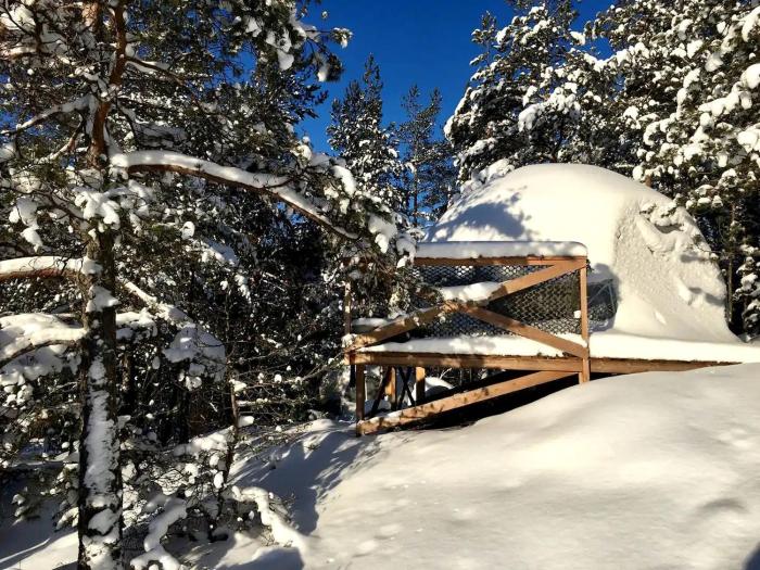 Luxury Dome with Ski-InSki-Out Access in Pori for a Holiday in Finland