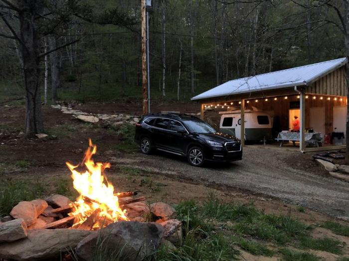 Cozy Virginia Glamping Rental for Rest and Relaxation near the Appalachian Trail