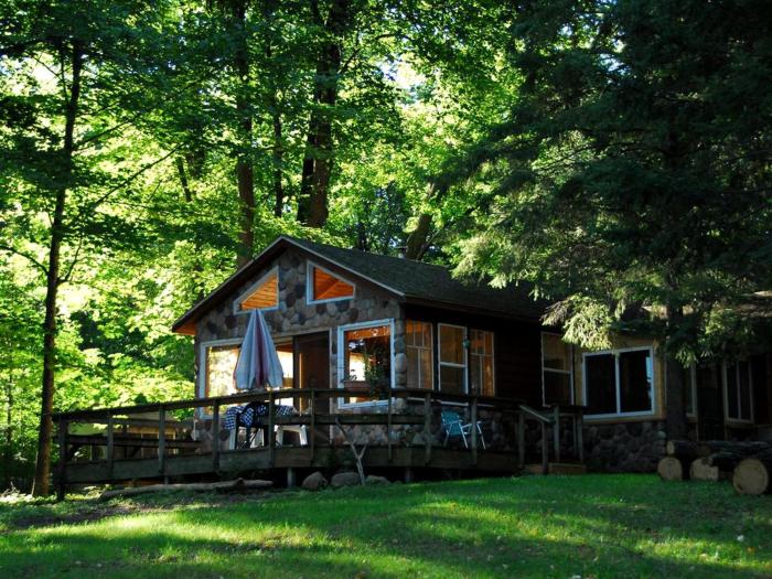 Woodland Staycation Cabin Two Hours from Minneapolis in Birchwood, Wisconsin