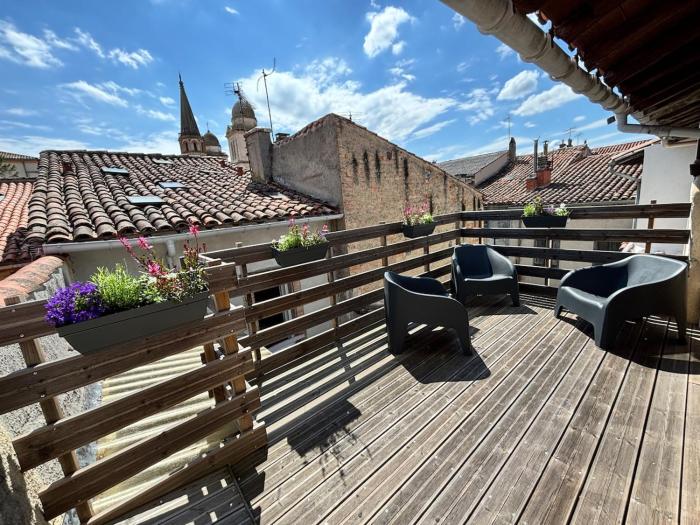 La Dolce Vista et sa terrasse privée avec vue