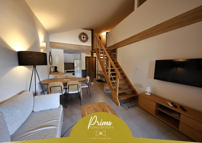 Perla di Mare - T3 avec piscine et accès plage