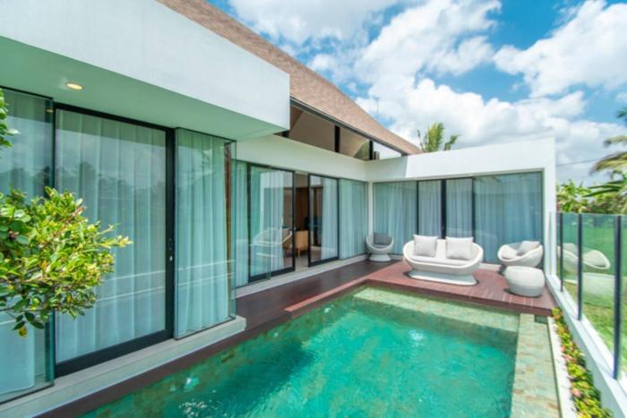 Villa Ubud Bali Indonesia a modern retreat with pool, ideal for families