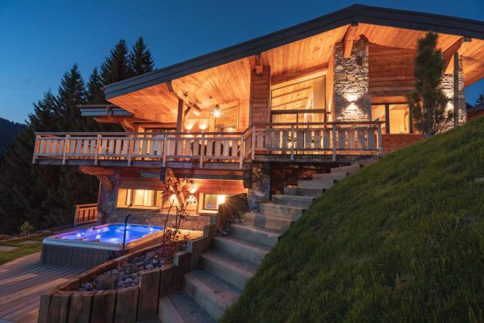 Chalet Cheval Blanc - Les Gets - ski in-out