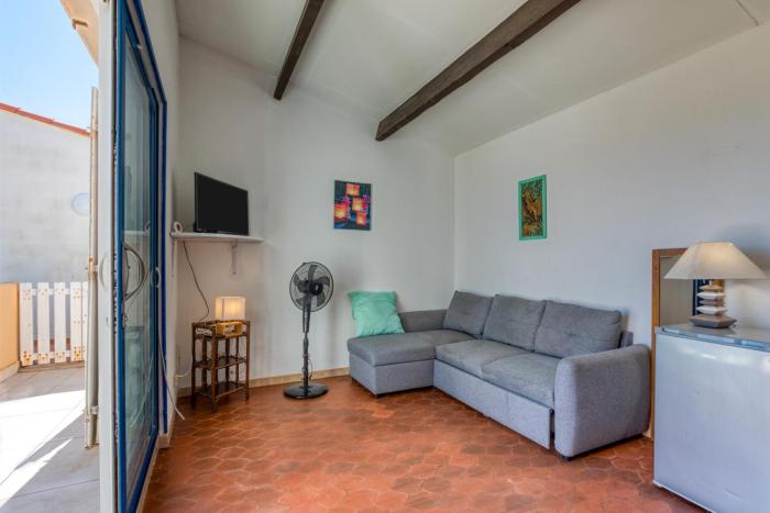 Cap dAgde T2 Terrasse, Vue Mer