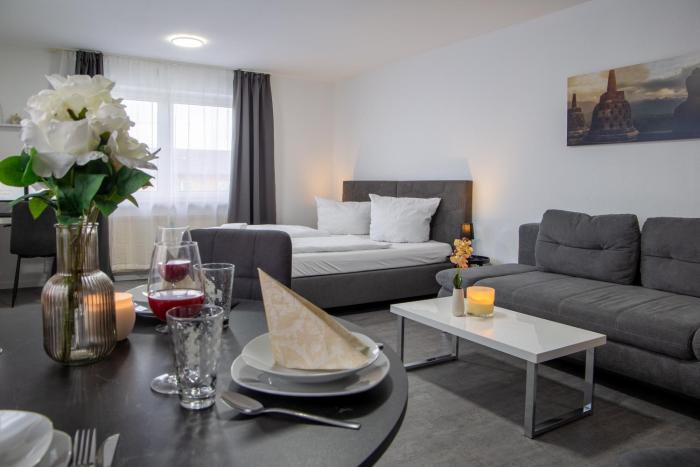 Holiday&Stay, Apartment Relax, Küche, 85Zoll TV, WLAN