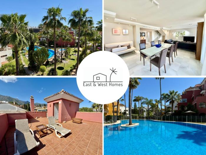 Penthouse Golden Mile Seaviews With Paddle Court - EaW Homes