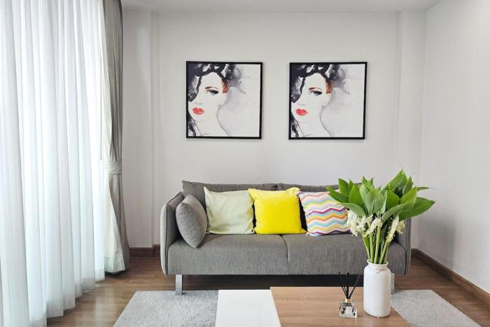 Cozy 1 Bedroom 2 Bed Apartment At Nimmanhemin