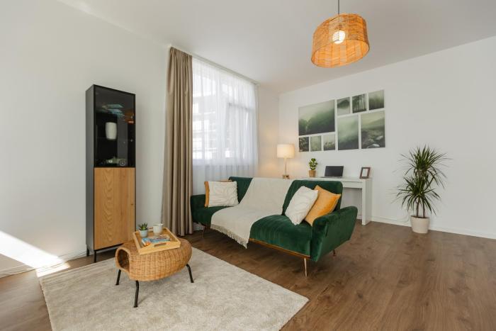 Appartement moderne avec balcon, parking privé et Wi-Fi rapide, Timișoara Centre