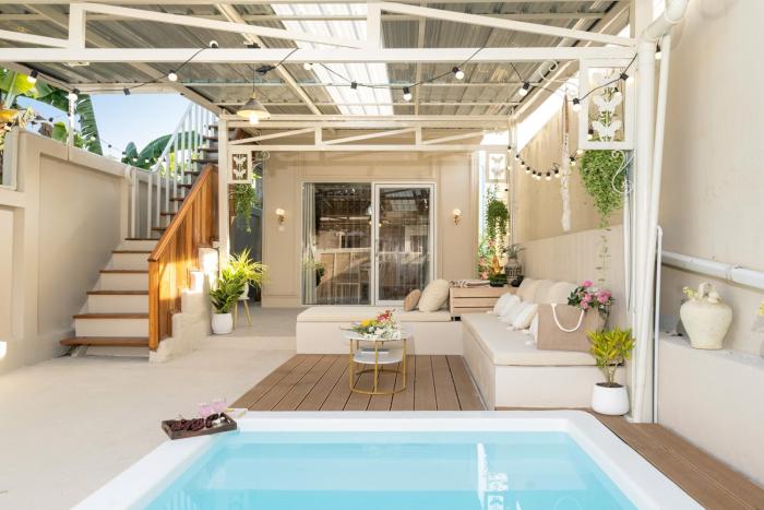 Soulscape Boho-Style Pool villa & Sunset Rooftop