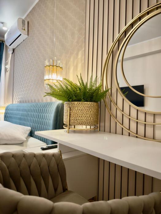 Aqua Vista Queens Apartament 2 Camere Mobilat Lux Langa Infinity Resort Parcare Privata