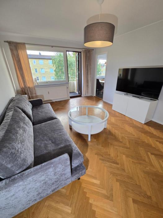 Bright Family Apartment with Balcony