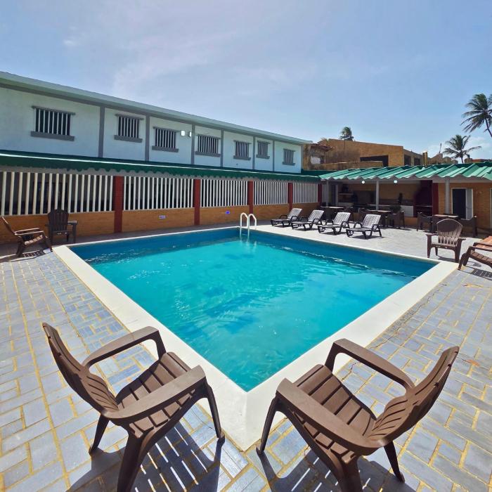 Tucacas, Frente al Mar, Vista a la Piscina y Playa Privada