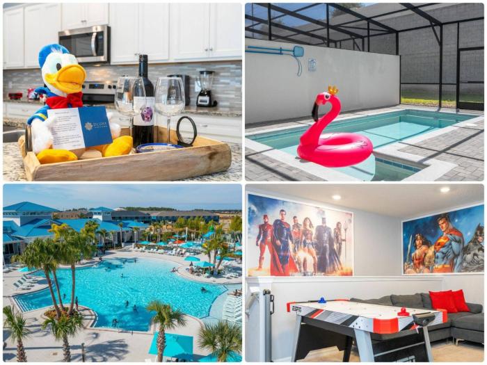 DLuxx Villa Close to Disney Private Pool Fun 271