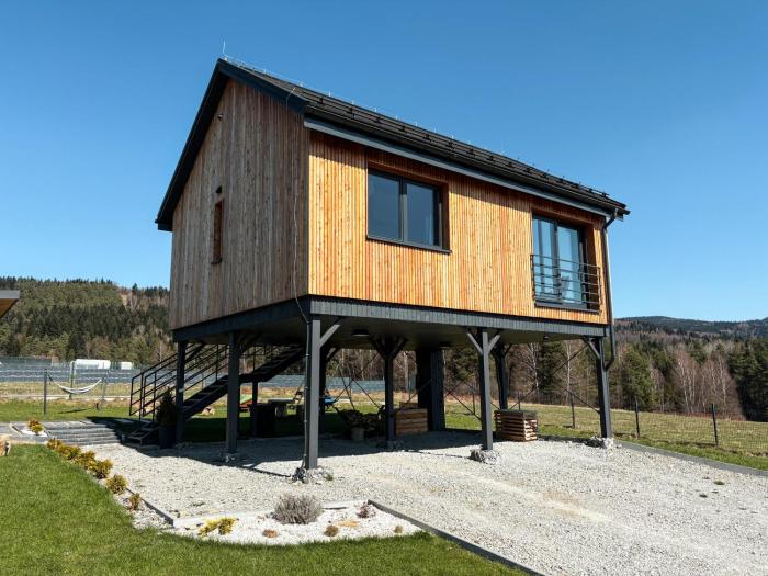 Natur House Beskidy - Unikalny Domek w Górach, Balia, Sauna