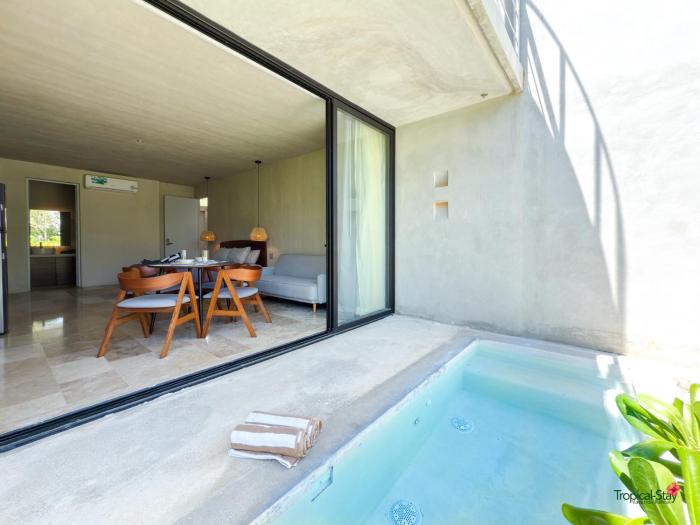 Private Pool New Jungle Apartment King Bed Wifi Selva 106